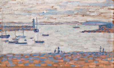 Der Eingang zum Hafen, Portrieux von Paul Signac